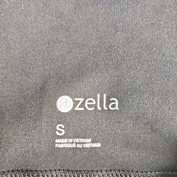Zella‎ Black Leggings Streamlined Athletic Fit - Picture 2 of 6